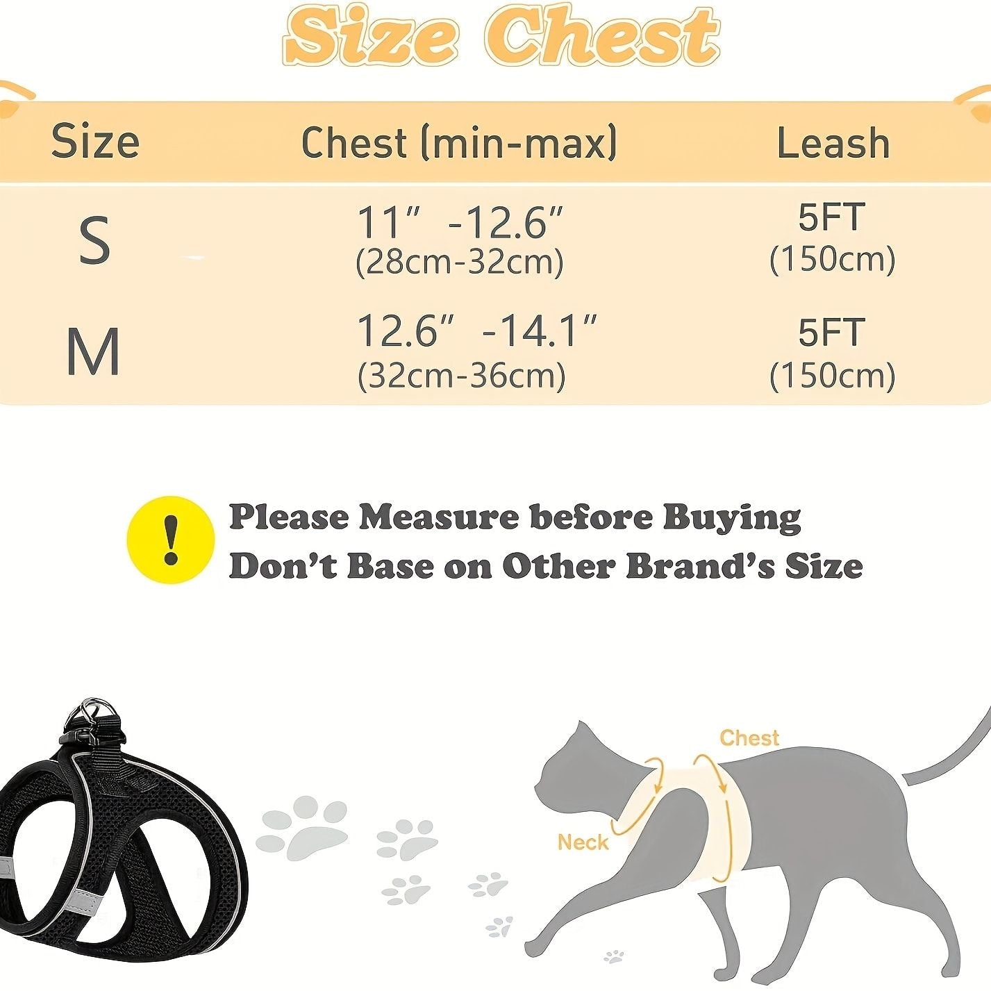 Escape-Proof Cat Harness and Leash Set with Reflective Soft Mesh Vest for Safe Outdoor Adventures with Your Feline Friend (M, Green)