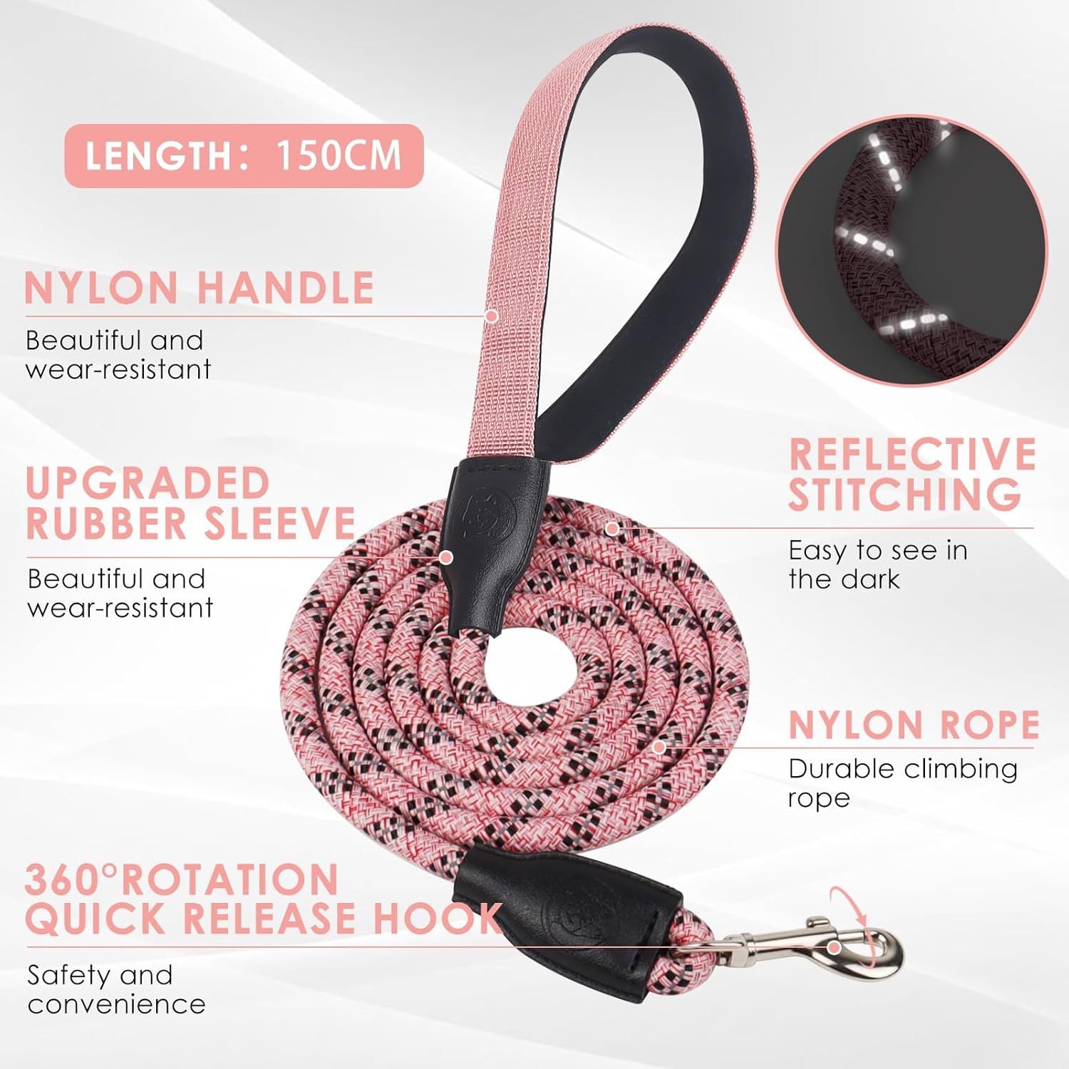 XS Size Grey Waterproof Reflective Saddle-Style Dog Harness & 1.5M Leash Set - Breathable Anti-Choke Escape-Proof Step-In Walking Gear